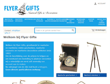 Tablet Screenshot of flyer-gifts.nl